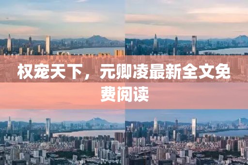 权宠天下，元卿凌最新全文免费阅读