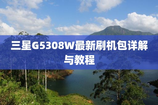 三星G5308W最新刷机包详解与教程