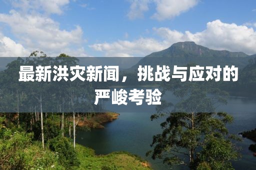 最新洪灾新闻，挑战与应对的严峻考验