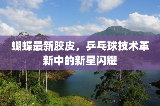 蝴蝶最新胶皮，乒乓球技术革新中的新星闪耀