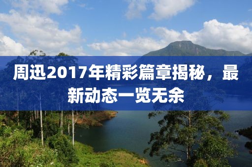 周迅2017年精彩篇章揭秘，最新动态一览无余