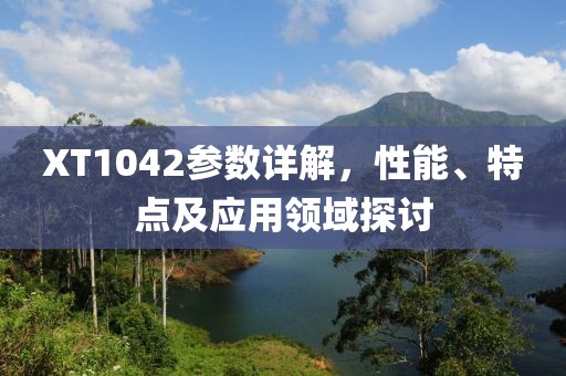 XT1042参数详解，性能、特点及应用领域探讨