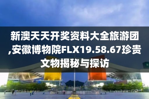 新澳天天开奖资料大全旅游团,安徽博物院FLX19.58.67珍贵文物揭秘与探访