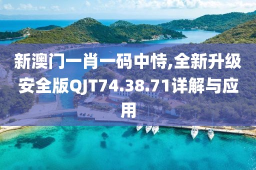 新澳门一肖一码中恃,全新升级安全版QJT74.38.71详解与应用