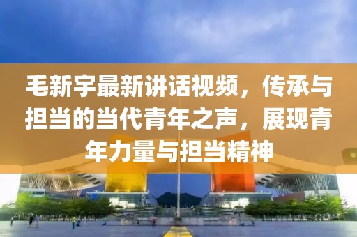毛新宇最新讲话视频，传承与担当的当代青年之声，展现青年力量与担当精神