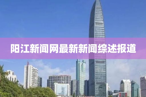 阳江新闻网最新新闻综述报道