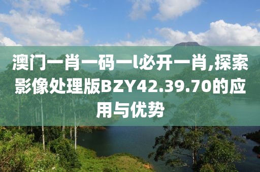 澳门一肖一码一l必开一肖,探索影像处理版BZY42.39.70的应用与优势