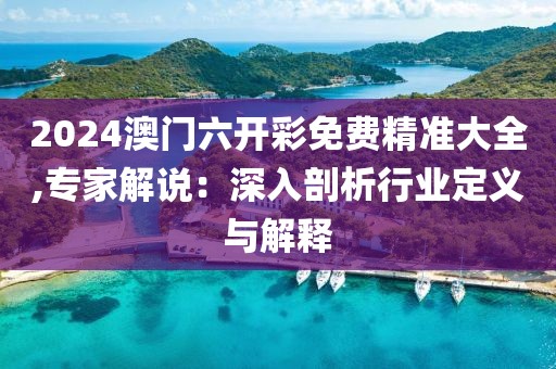 2024澳门六开彩免费精准大全,专家解说：深入剖析行业定义与解释