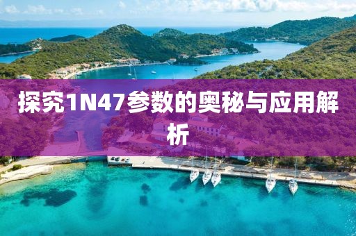 探究1N47参数的奥秘与应用解析