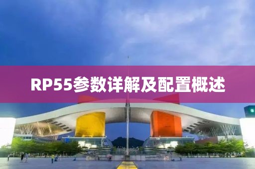 RP55参数详解及配置概述