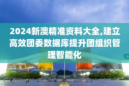 2024新澳精准资料大全,建立高效团委数据库提升团组织管理智能化