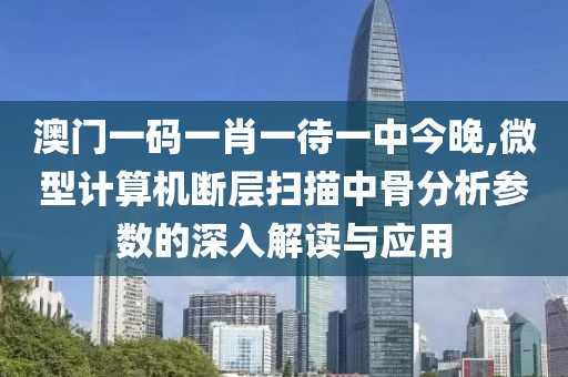 澳门一码一肖一待一中今晚,微型计算机断层扫描中骨分析参数的深入解读与应用