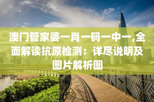 澳门管家婆一肖一码一中一,全面解读抗原检测：详尽说明及图片解析图