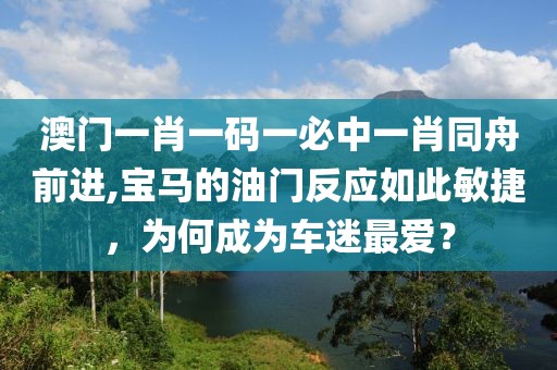 澳门一肖一码一必中一肖同舟前进,宝马的油门反应如此敏捷，为何成为车迷最爱？