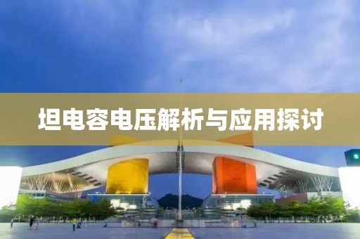 坦电容电压解析与应用探讨