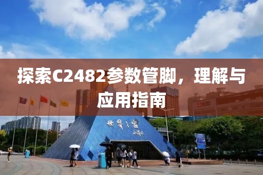 探索C2482参数管脚，理解与应用指南