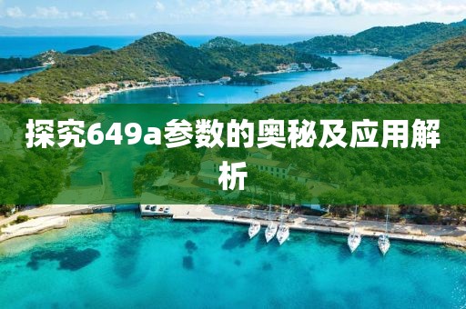 探究649a参数的奥秘及应用解析