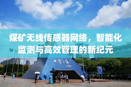 煤矿无线传感器网络，智能化监测与高效管理的新纪元