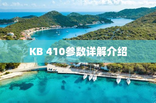 KB 410参数详解介绍