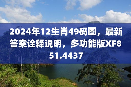 2024年12生肖49码图，最新答案诠释说明，多功能版XF851.4437