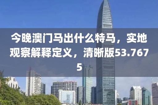 今晚澳门马出什么特马，实地观察解释定义，清晰版53.7675