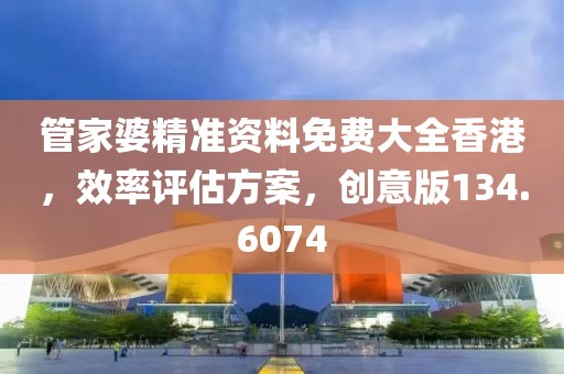 管家婆精准资料免费大全香港，效率评估方案，创意版134.6074