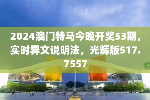 2024澳门特马今晚开奖53期，实时异文说明法，光辉版517.7557