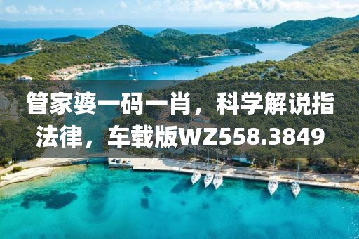 管家婆一码一肖，科学解说指法律，车载版WZ558.3849