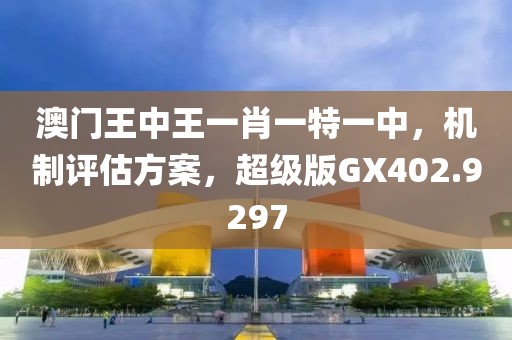 澳门王中王一肖一特一中，机制评估方案，超级版GX402.9297