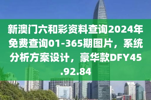 新澳门六和彩资料查询2024年免费查询01-365期图片，系统分析方案设计，豪华款DFY45.92.84