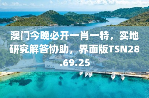澳门今晚必开一肖一特，实地研究解答协助，界面版TSN28.69.25