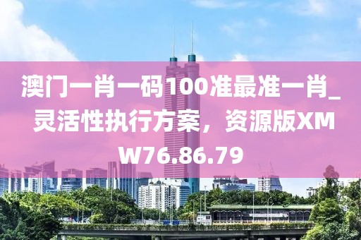 澳门一肖一码100准最准一肖_ 灵活性执行方案，资源版XMW76.86.79