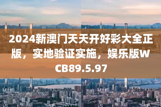 2024新澳门天天开好彩大全正版，实地验证实施，娱乐版WCB89.5.97