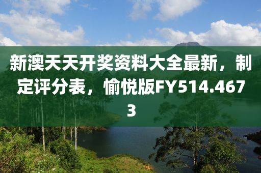 新澳天天开奖资料大全最新，制定评分表，愉悦版FY514.4673