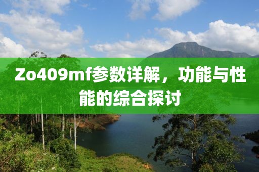 Zo409mf参数详解，功能与性能的综合探讨