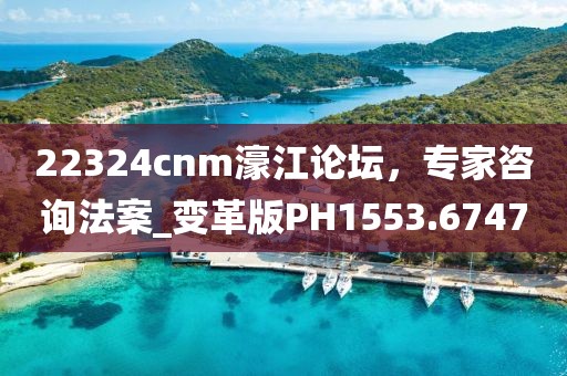22324cnm濠江论坛，专家咨询法案_变革版PH1553.6747