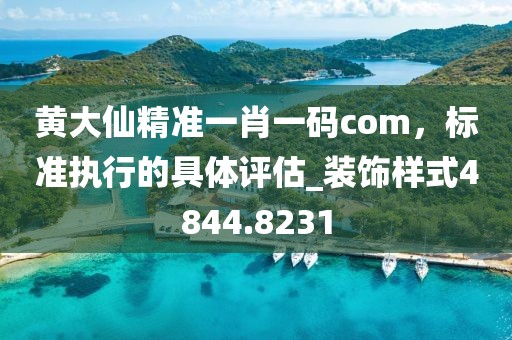 黄大仙精准一肖一码com，标准执行的具体评估_装饰样式4844.8231
