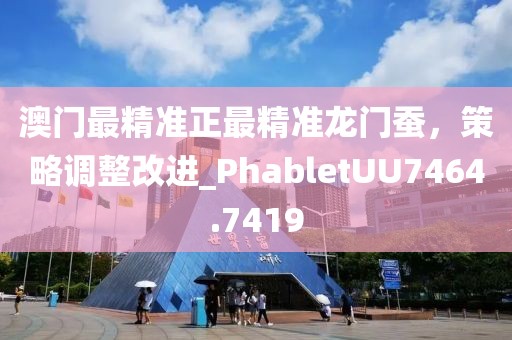 澳门最精准正最精准龙门蚕，策略调整改进_PhabletUU7464.7419