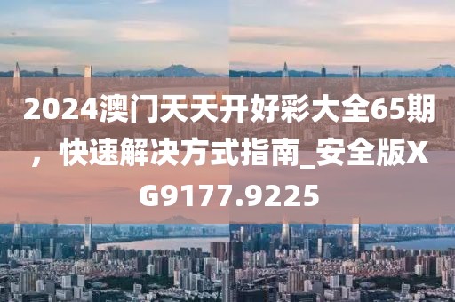 2024澳门天天开好彩大全65期，快速解决方式指南_安全版XG9177.9225