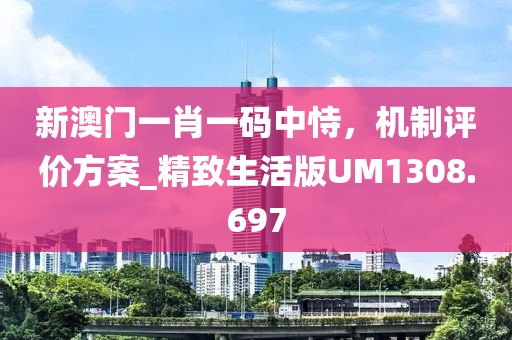新澳门一肖一码中恃，机制评价方案_精致生活版UM1308.697