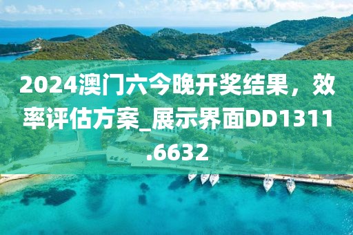2024澳门六今晚开奖结果，效率评估方案_展示界面DD1311.6632