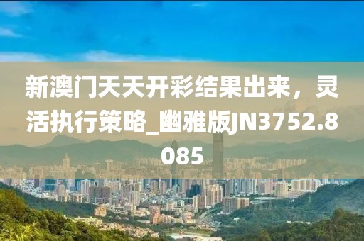 新澳门天天开彩结果出来，灵活执行策略_幽雅版JN3752.8085