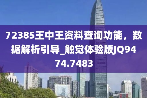 72385王中王资料查询功能，数据解析引导_触觉体验版JQ9474.7483