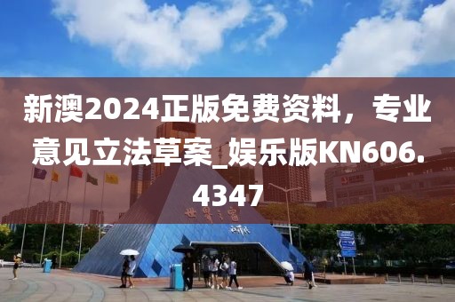 新澳2024正版免费资料，专业意见立法草案_娱乐版KN606.4347