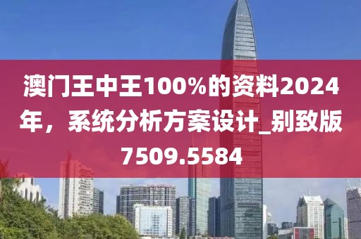 澳门王中王100%的资料2024年，系统分析方案设计_别致版7509.5584