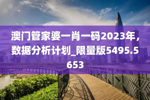澳门管家婆一肖一码2023年，数据分析计划_限量版5495.5653
