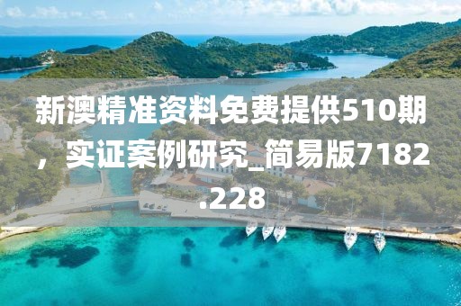 新澳精准资料免费提供510期，实证案例研究_简易版7182.228