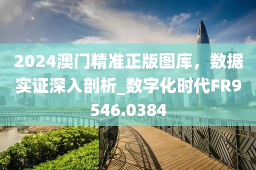 2024澳门精准正版图库，数据实证深入剖析_数字化时代FR9546.0384