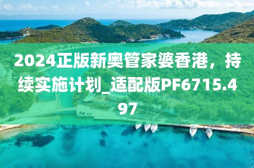 2024正版新奥管家婆香港，持续实施计划_适配版PF6715.497