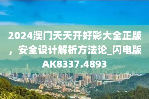 2024澳门天天开好彩大全正版，安全设计解析方法论_闪电版AK8337.4893